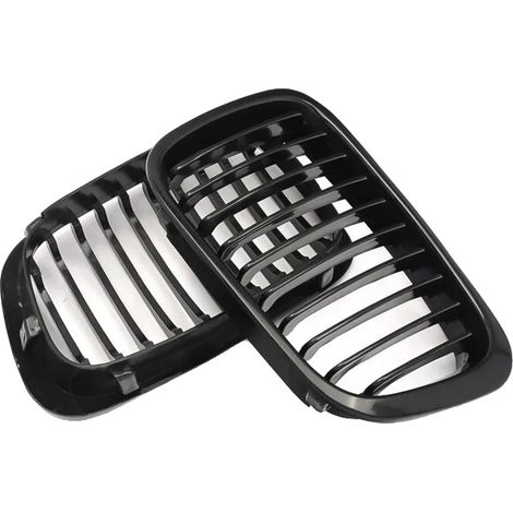 Grille, Design de Course, Installation Facile, noir brillant (1/2)