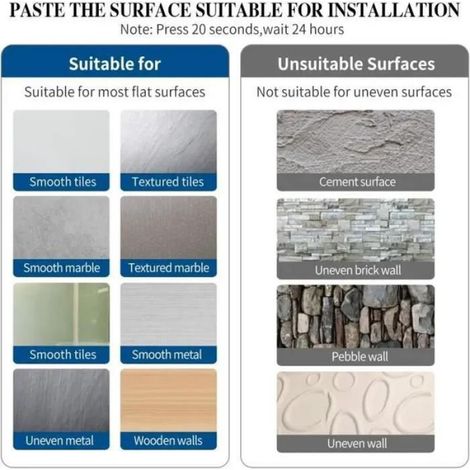 Porte Essuie Tout - Acier Inoxydable - Auto-Adhésif ou Vis - Pour Rouleau Standard - Mural Vertical ou Horizontal - 1 Pièce (1/4)