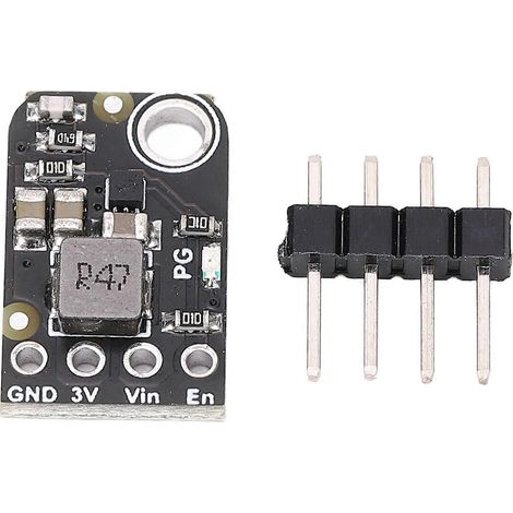 TPS62827 Abwärtswandler-Breakout-Board, 2,2 MHz, 5,5 V Eingang, 3,3 V, 2 A Ausgang, Abwärtswandlermodul mit Stiftleiste