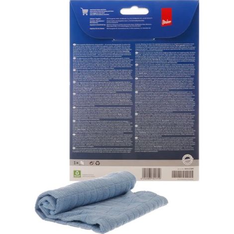 Chiffon de nettoyage micro-fibres pour inox, verre, chrome et plastique BOSCH SIEMENS - 00312289