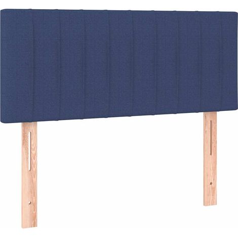 Maison Exclusive - Cabecero de tela azul 100x5x78/88 cm (1/5)