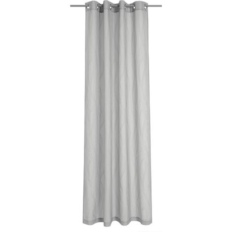 Deko Trends Traviata 6236796 90 - Tenda in Tessuto, 245 x 137 x 245 cm, Colore: Argento/Grigio (1/4)