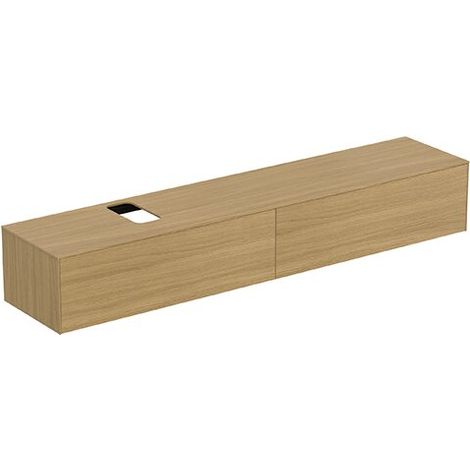 IDEAL STANDARD T4334Y6 Armoire sous-lavabo Conca, 2 tiroirs, (1/2)