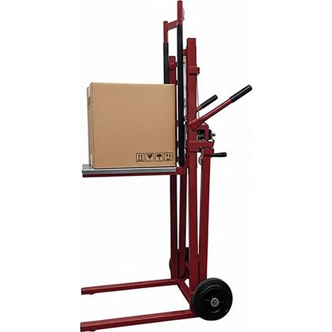 Carrello a piattaforma - Ruote di gomma - Carico massimo 150kg - 300187-PE
