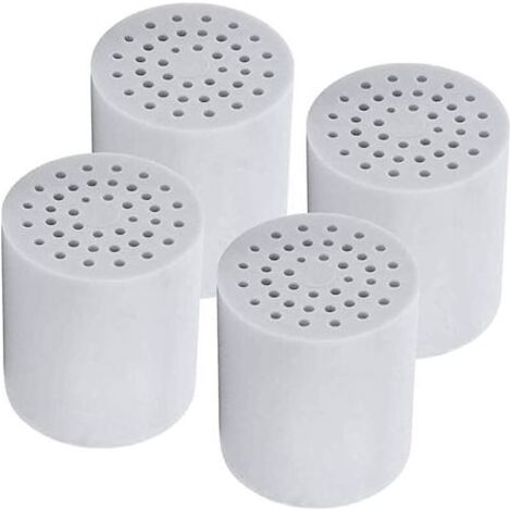 Cartouches Filtrantes Universelles pour Douche à 15 éTages (Paquet de 4) éLimine Le Chlore, Les Micro-Organismes et l'eau Dure - Remplacement (1/4)
