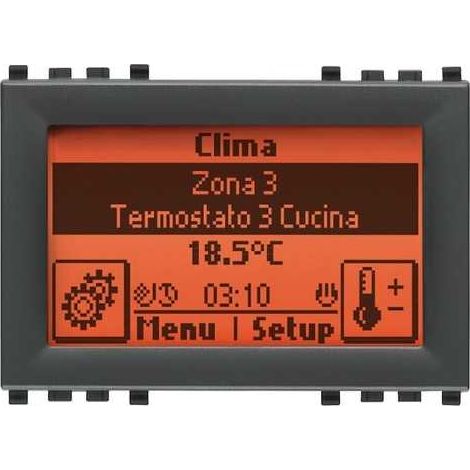 21509 Centrale Écran Tactile 3M Gris Eikon Evo