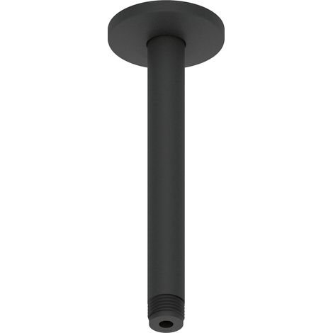 Brazo de ducha Duravit universal, para montaje en techo (200 mm), negro mate