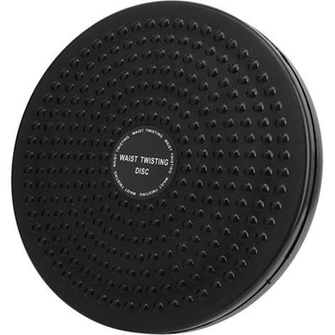 Disque de torsion pour la taille, appareil de fitness et de musculation à domicile, magnétothérapie, équipement minceur multifonctionnel pratique, noir (1/5)