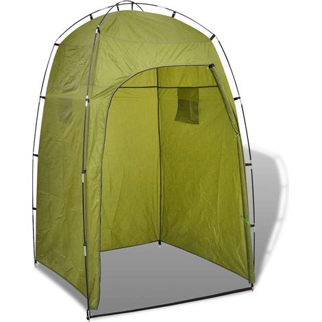 Tente de douche/WC/Dressing, Tentes douche de camping, Vert OIB1252E (1/5)