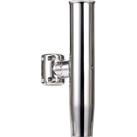 Stainless steel 316 fishing rod holder with wrench, fishing rod holders in various sizes, marine and shipping accessories, 3.2 cm (1-1/4 inch)