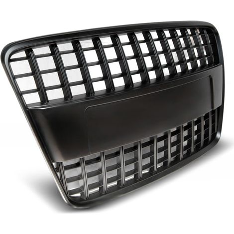 Grille de calandre pour Audi Q7 de 2005 a 2009 look Sport noir matt-27318008 (1/2)