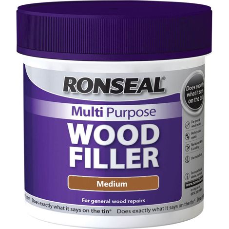 Ronseal Multipurpose Medium-Size Wood Filler Tub – 465g