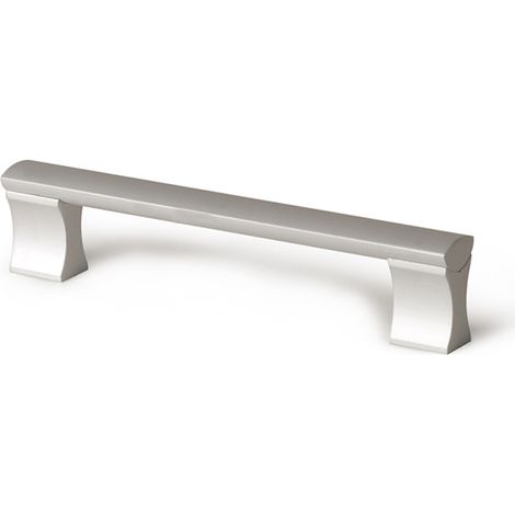 Asa de aluminio con acabado anodizado mate, dimensiones:170x16x30mm y entrepuntos:160mm -