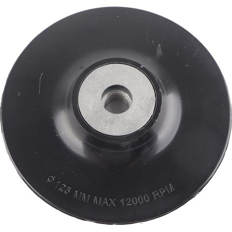 Ponceuse à disque, disque de meulage en acier spécial, plateau de papier de verre, disque de polissage, châssis de meuleuse d'angle (1/5)