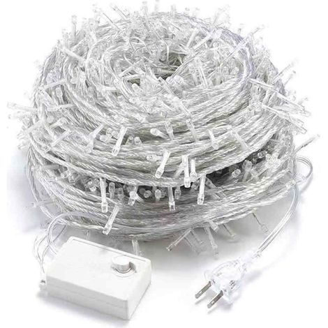 Guirlande Lumineuse - 30 M - 300 Led - Étanche Ip44 - 8 Modes Clignotement - Extérieur Intérieur (1/5)
