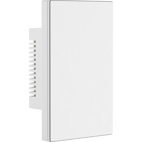 Tuya Interruttore Smart WiFi da Muro con Retroilluminazione Ambientale a LED  Dimensione: 1 Pulsante