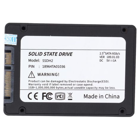 Disque dur SSD haute vitesse 2,5 pouces 240 Go pour ordinateur portable et de bureau (1/5)