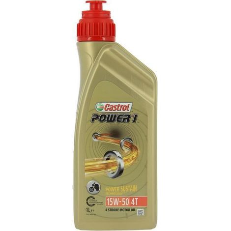 CASTROL POWER 1 4T 15W-50 1L (1/3)
