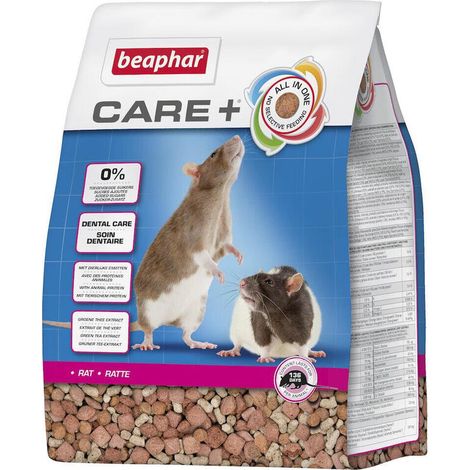 BEAPHAR CARE+ RATA Alimento Extrusionado para Ratas, 1,5 kg (1/2)