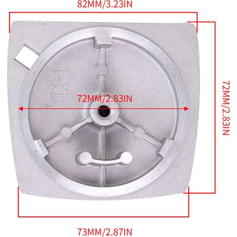 Motos tout-terrain, quads, buggies de plage, motos à quatre roues, cache latéral de moteur horizontal 110-125 cm³, cache rond de culasse (1/5)