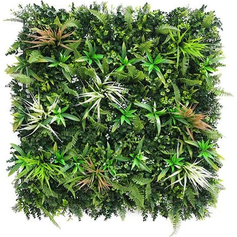 Mur végétal artificiel savane 1m x 1m, Long 1 m (1/3)