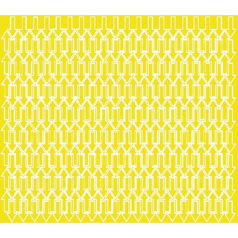 Adesivi a forma di freccia 1x2 cm, 340 pezzi, colore giallo lucido.