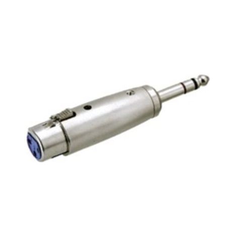 Adapter XLR Buchse 3Pin auf JACK 6,3mm Stecker Stereo