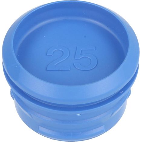 PushFit bouchon de protection 25 mm pour gaine de protection, bleu ciel