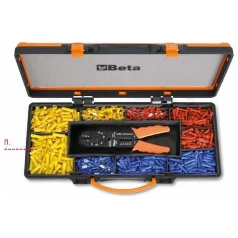 Beta 1602/C9 Pince à sertir avec assortiment 450 pcs.