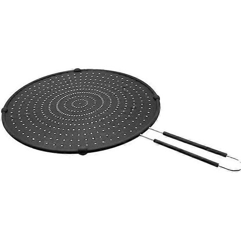 Couvercle de poêle anti-éclaboussures en silicone, résistant à l'huile et aux projections d'huile. (1/5)