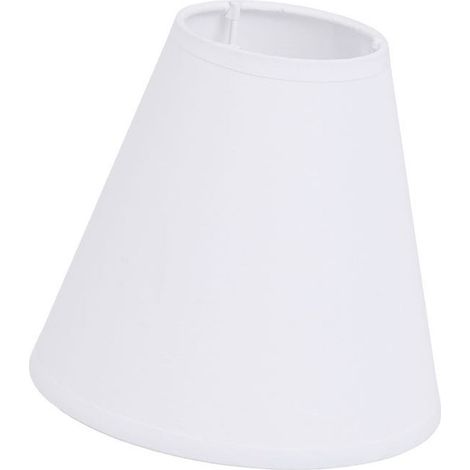 Petit abat-jour blanc Hauteur 15 cm (1/4)