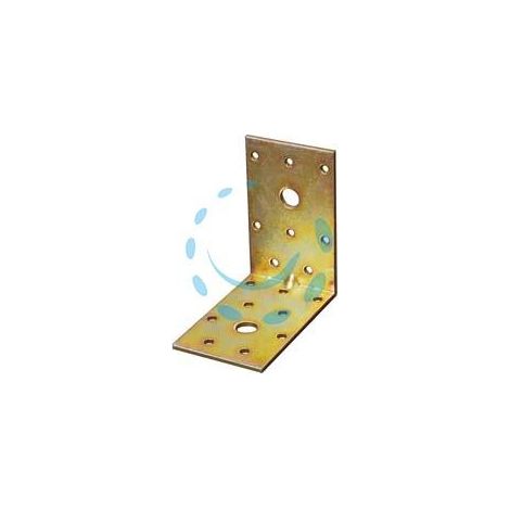 PIASTRA DI GIUNZIONE AD ANGOLO PESANTE ART.874 - mm.55x65x2,5 spess.