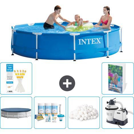 Frame Pool Rund - 305x76 cm - 7-teilig S15