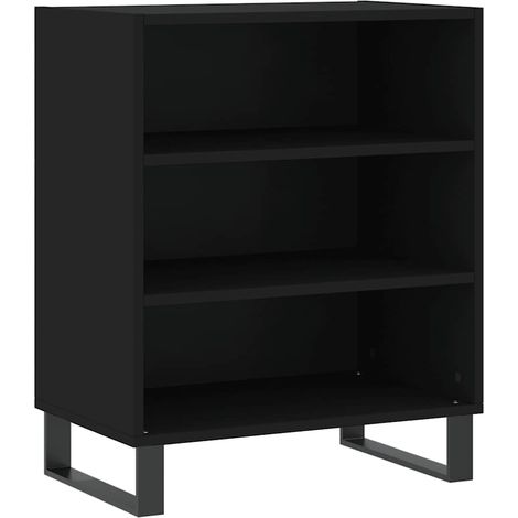 Maison Exclusive - Credenza Nera 57x35x70 cm in Legno Multistrato