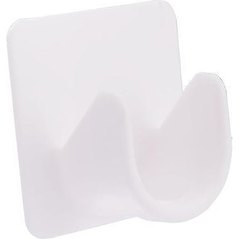 Kleiderstangenhalterungen mit rutschfestem Kleber – Multifunktionale ABS-Halterung für Stangen und Vorhänge (2er-Pack) (1/5)