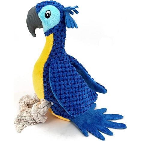 Jouets à mâcher pour chiot bleu - Sûrs, durables, doux et robustes pour chiens de petite et moyenne taille, lot de mâchoires apaisantes (1/5)