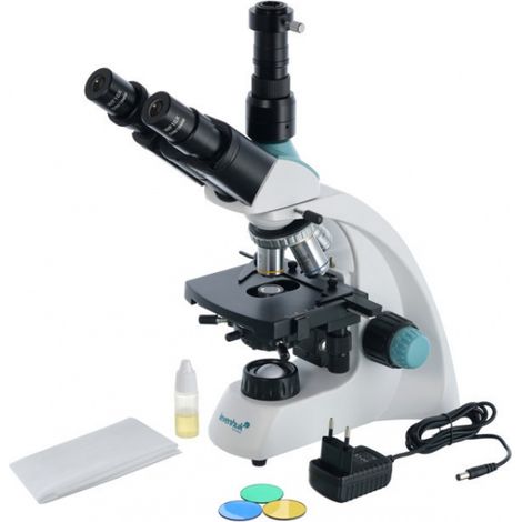 Microscopio trinoculare Levenhuk 400T (1/5)
