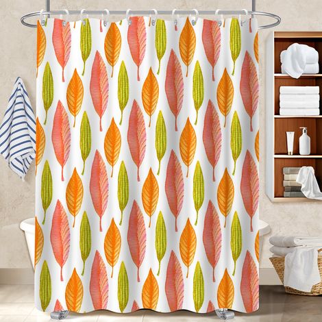 Rideau de douche imperméable en polyester 180x180 avec œillets rideau imperméable pour offrir à noël ou un anniversaire (1/5)