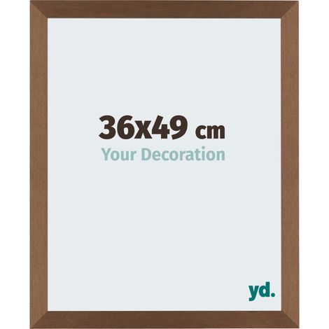 yd. - Cadre photo 36x49 - Cuivre Decor - MDF - Mura