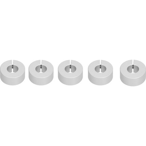 5 Stück Spannringe aus Aluminiumlegierung, 8 mm / 0,3 Zoll Wellen-Spannringe für Roboter und technische Ausrüstung (1/5)