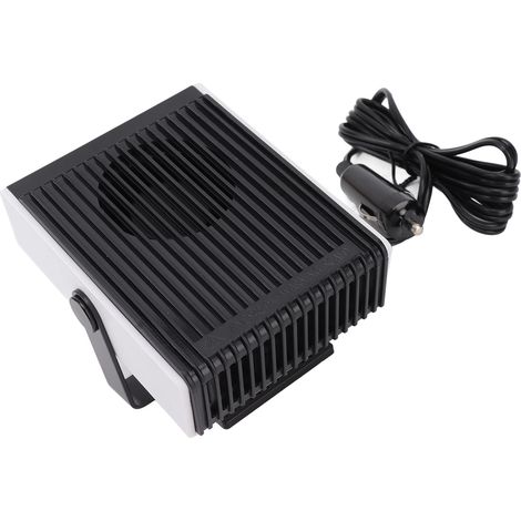 Chauffage portable pour voiture 2 en 1 : chauffage, refroidissement, ventilation électrique, dégivrage rapide et désembuage du pare-brise (12 V). (1/5)
