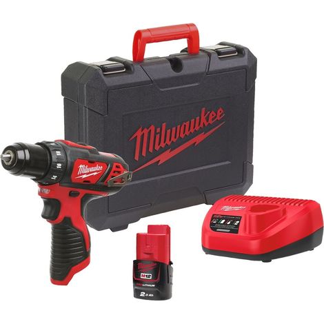 Milwaukee- M12 BDD-201C Perceuse-visseuse sans fil (1/5)