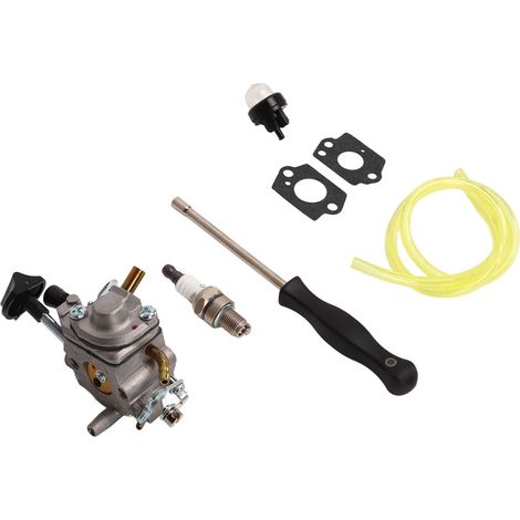 7-teiliges Kettensägen-Vergaser-Kraftstoffschlauch-Ölfassdichtung-Zündkerzen-Sechskantschraubendreher-Set für Stihl BR500 BR550 BR600 (1/5)
