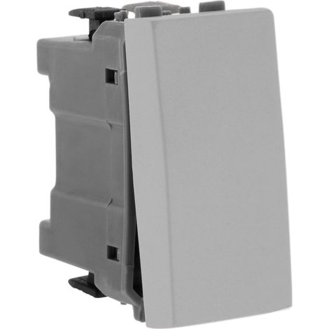 Va et vient 1/2 module - gris - Simplea - Zenitech (1/5)