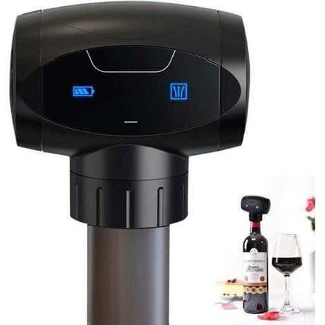 Bouchon de bouteille - Fonctionne sur piles - Pompe à vin électrique