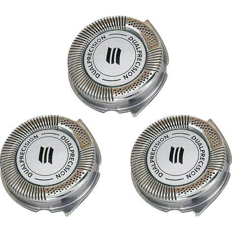 3 lames de rechange pour rasoir Philips Norelco HQ8 à double précision (1/5)