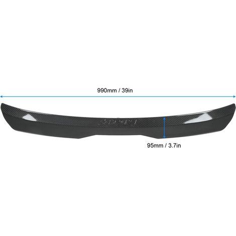 Remplacement universel de modification de voiture d'aile de becquet de toit arrière pour le style de fibre de carbone de Mercedes-Benz A-Class