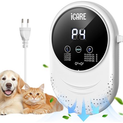 Ozone Generator, 200mg/h, Air Purifier, Ionizer, 35dB Quiet Operation, Home, Car (1/5)