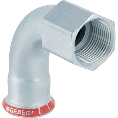 Mapress C-Stahl Übergangsbogen 90 Grad d 18mmxRp 1/2" verzinkt 20555 (1/5)