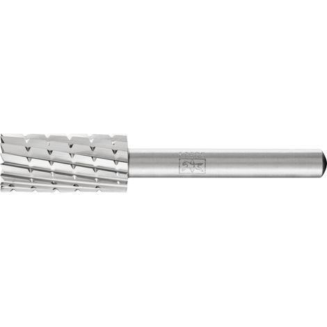 PFERD TOOLS HSS Frässtift Zylinderform stirn A-ST Ø 12x25mm Schaft-Ø 6mm Z 2 universal mittel Spanbrecher (1/4)